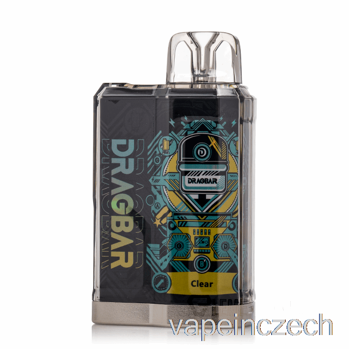 Dragbar B3500 Jednorázové čiré Vape Pero